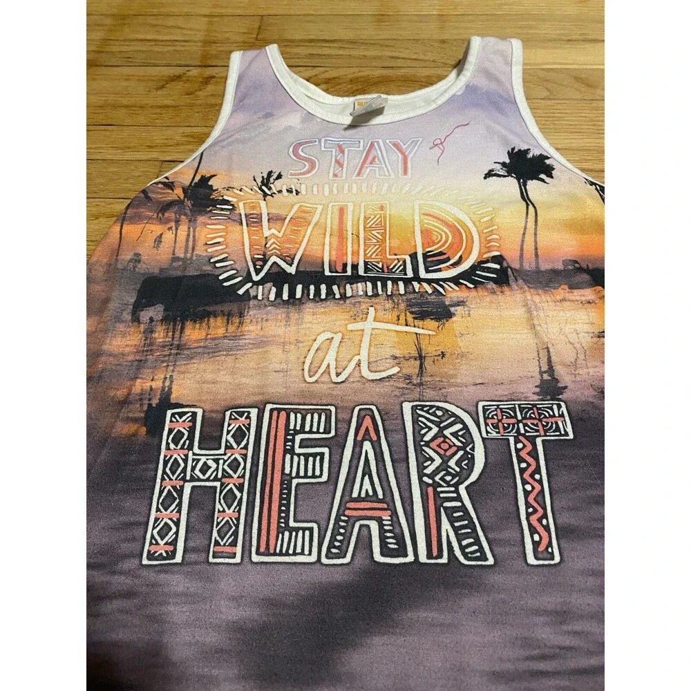 Gymboree Girl 8 Tank Top Sleeveless | Stay Wild At Heart